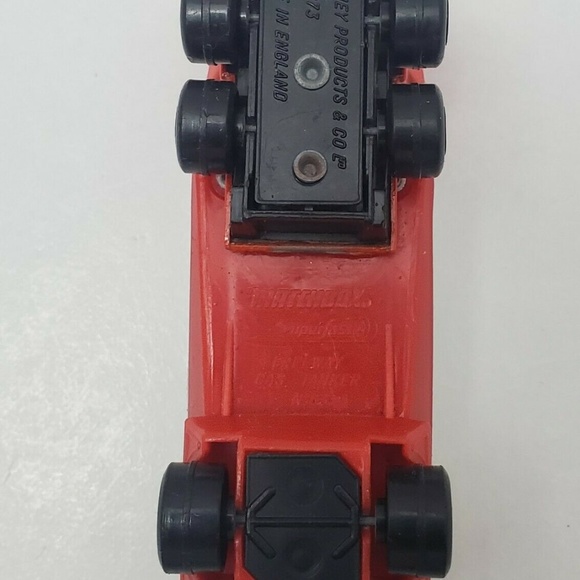 Matchbox N°63 GAS TANKER 1973 ENGLAND RED/WHITE - Picture 5 of 7